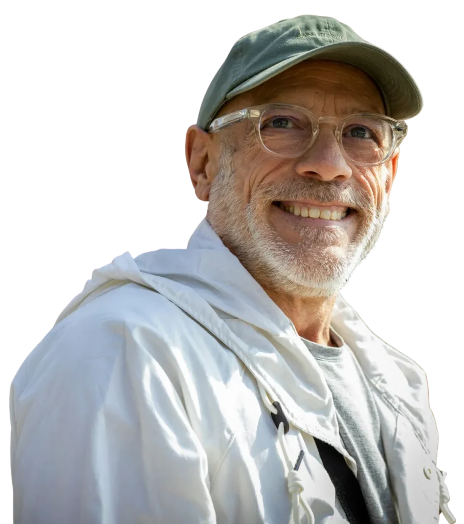 mature guy smiling